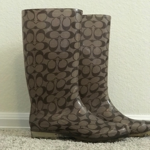 Coach Rain Boots - Picture 2 of 3
